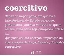 Image result for coercitivo