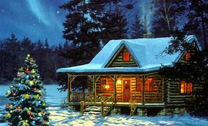 Image result for Free Screensavers Winter Cabins