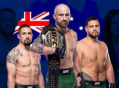 Image result for Australian MMA Fighters