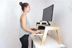 Image result for Wooden PC Desk