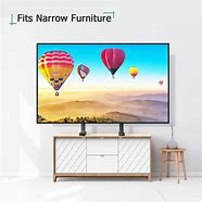 Image result for 77 Inch TV On Table Small