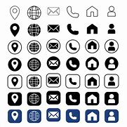 Image result for Contact Icon Square