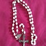 Image result for Antique White Rosary Beads