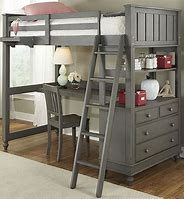 Image result for Bunk Bed and Desk Combo