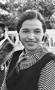 Image result for Picture Rosa Parks Sitting Bus