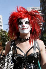 Image result for Punk Rock Clown Costume