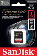 Image result for SanDisk Extreme Pro SDXC 1TB