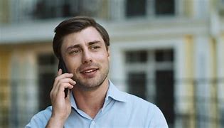 Image result for Person Talking On a Cell Phone