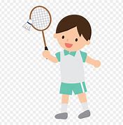 Image result for Badminton Hit Cartoon