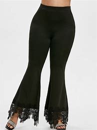 Image result for Lace Bell Bottom Pants