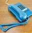 Image result for 1960s Desk Phone Blue