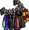 Image result for Cartoon Clothing Rack