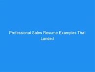 Image result for Telemarketing Resume Examples