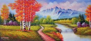Image result for Nature Oil Paintings Landscape