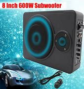 Image result for Bluetooth Powered Subwoofer for Car