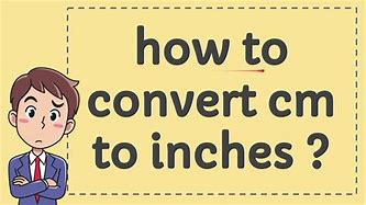 Image result for 14 Cm in Inches Convert