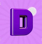 Image result for Purple Letter D 3D