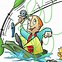 Image result for Cartoon Tangled in Fishing Line