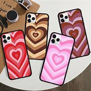 Image result for Metallic Love Heart Phone Case