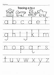 Image result for Preschool ABC Trace