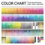Image result for Web Color Chart