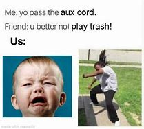 Image result for Aux Cord Meme