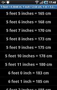 Image result for 180 Cm in Feet
