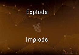 Image result for Implode and Explode