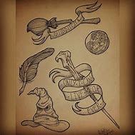 Image result for Harry Potter Tattoo Drawings