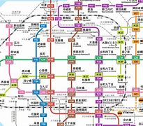 Image result for Osaka MTR Map
