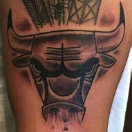 Image result for Chicago Bulls Logo Tattoo