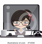 Image result for Cute Secretary Clip Art