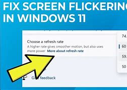 Image result for What Is Screen Flickering Windows 11