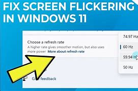 Image result for Why Is My PC Screen Flickering