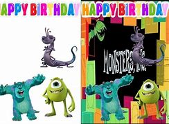 Image result for Monsters Inc Happy Birthday