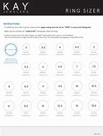 Image result for Ring Size Measurement Chart