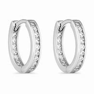 Image result for Small Silver Earrings for Job