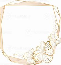 Image result for Gold Geometric Frame