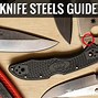 Image result for Knife Steel Type Chart