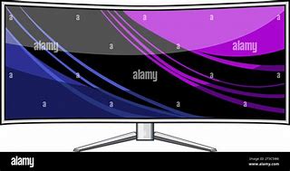 Image result for Curved Cartoon Screen