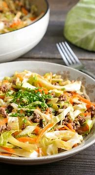 Image result for Ground Beef and Cabbage