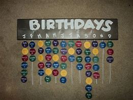 Image result for Birthday Calendar Craft Ideas