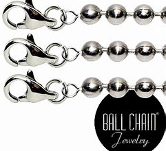 Image result for Nickel Plated Brass Ball Chain