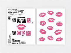 Image result for Mean Girls Burn Book Back