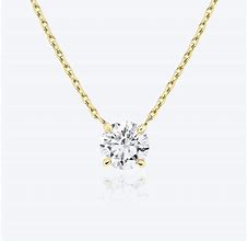 Image result for Diamond Solitaire Necklace