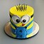 Image result for Simple Minion Cake Design