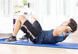 Image result for Floor Crunches Exercise