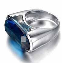Image result for Blue Stainless Steel Ring