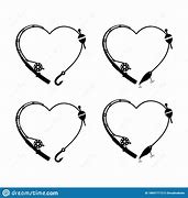 Image result for Fishing Rod Heart