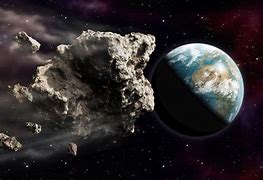 Image result for Asteroid above Earth